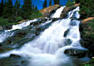 Upper Twin Falls in Yankee Boy Basin, Colorado
